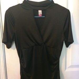 Choker style T-shirt